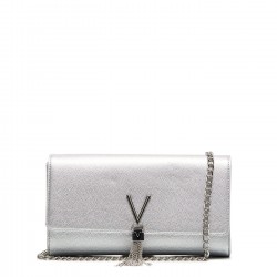 Sac Bandoulière Valentino Divina Argent maroquinerie lika