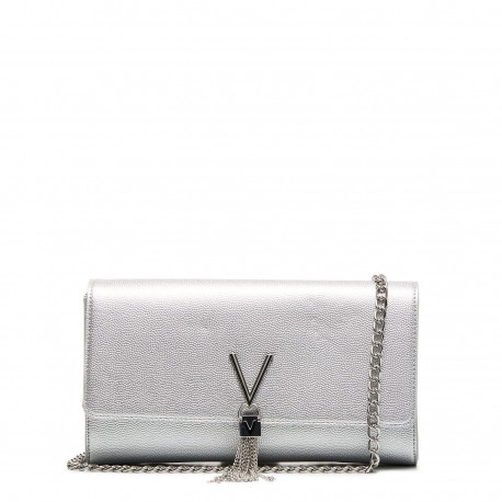 Sac Bandoulière Valentino Divina Argent maroquinerie lika