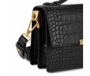 Sac Pochette Lancaster Exotic Croco Lee Noir - Retrouvez sur maroquinerie-lika.fr une sélection