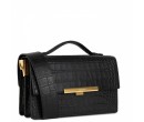 Sac Pochette Lancaster Exotic Croco Lee Noir - Retrouvez sur maroquinerie-lika.fr une sélection