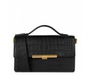 Sac Pochette Lancaster Exotic Croco Lee Noir - Retrouvez sur maroquinerie-lika.fr une sélection