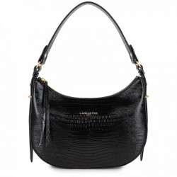 Sac Hobo Lancaster Noir Lézard - Retrouvez sur maroquinerie-lika.fr une sélection