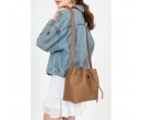 Sac Seau Bandoulière Lancaster Pur & Element City Camel