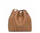 Sac Seau Bandoulière Lancaster Pur & Element City Camel