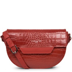 Sac Trotteur Demi-Lune Lancaster Exotic Lune Croco