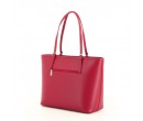 Grand Sac Cabas Epaule Lancaster Constance Smooth Rouge/Carmin