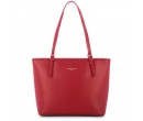 Sac Cabas Epaule Lancaster Smooth Rouge