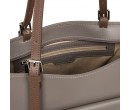 Sac Cabas Epaule Lancaster Smooth Taupe Gingembre