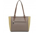 Sac Cabas Epaule Lancaster Smooth Taupe Gingembre