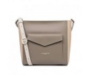 Sac Trotteur Lancaster Smooth Taupe Naturel