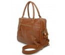 Sac Cabas Nat & Nin Macy Caramel Maroquinerie Lika