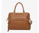 Sac Cabas Nat & Nin Macy Caramel Maroquinerie Lika