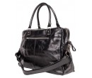 Sac Cabas Nat & Nin Macy Noir Glacé Maroquinerie Lika