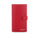 Porte chéquier Lancaster Smooth Rouge