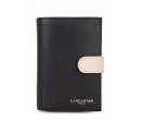 Porte cartes Lancaster Smooth Noir/Nude Clair/Nude Foncé