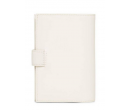 Porte cartes Lancaster Smooth Blanc