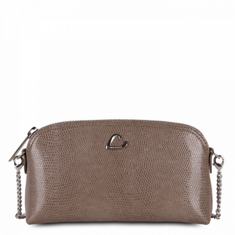 Trousse Lancaster Lucertola Taupe