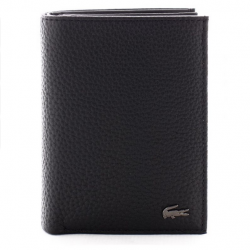 Portefeuille Vertical Lacoste Noir
