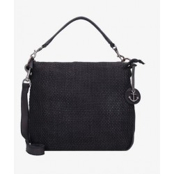 Sac à bandouliere Harbour 2nd B3.9811noir Maroquiniere Lika