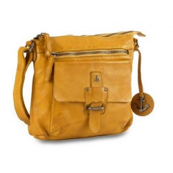 Sac à bandouliere Harbour 2nd B3.5142-2 mustard Maroquiniere Lika