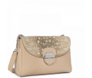 Sac à Bandoulière Lancaster Foulonne Pia Crossbody Nude Iguan