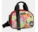 Sac bowling Nature Colors rouge Maroquinerie Lika