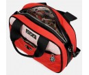 Sac bowling Nature Colors rouge Maroquinerie Lika