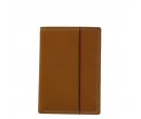 Mini Portefeuille Homme Serge Blanco Vancouver Cuir Cognac