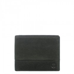 Portefeuille Homme en Cuir Serge Blanco Anchorage Noir