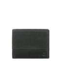 Portefeuille Homme en Cuir Serge Blanco Anchorage Noir