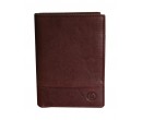 Porte-cartes Homme en Cuir Serge Blanco  Chocolat