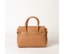 SAC A MAIN PYLA-LOSANGE MINI MAC DOUGLAS CAMEL-ML20 - Maroquinerie Lika