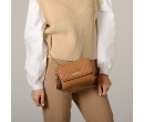 SAC BANDOULIERE TREVISE LOSANGE  MAC DOUGLASS CAMEL-ML20