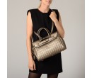 SAC A MAIN PYLA-LOSANGE XS MAC DOUGLAS BRONZE