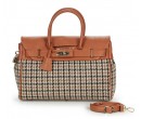 SAC A MAIN PYLA-FANT XS MAC DOUGLAS TWEED CHATAIN