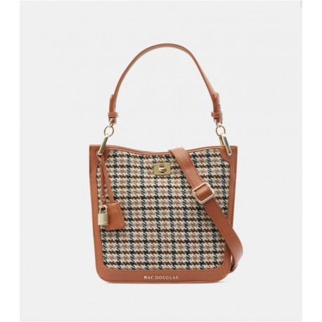 SAC KENTUCKY XS MAC DOUGLAS FANTASIA TWEED CHATAIN