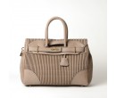 SAC A MAIN PYLA-BRYA XS MAC DOUGLAS GRIS TAUPE