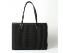 SAC PORTE EPAULE TAOS -BRYA M MAC DOUGLAS NOIR MATELASSE