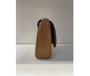 Petit sac besace cuir de buffle chatain