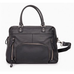 Sac Cabas Nat & Nin Noir Maroquinerie Lika